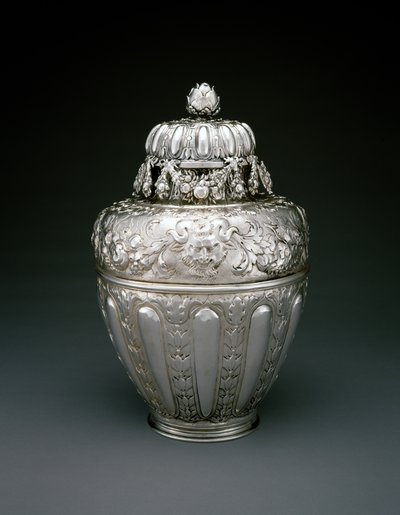 جرة زنجبيل مع غطاء ، c. 1677 (فضة) بواسطة يعقوب بودنديك