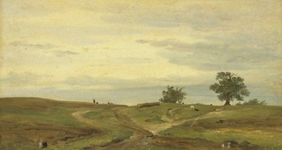 المناظر الطبيعية البافارية العليا بواسطة Jacob C. Eduard Averberg