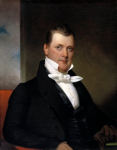 جيمس بوكانان ، 1834. بواسطة يعقوب ايخهولتز