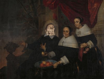 بورتريه لعائلة، حوالي 1650-1659 (زيت على قماش) بواسطة يعقوب فرانز فان دير ميرك