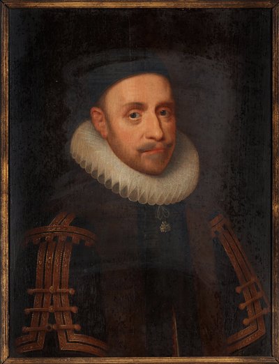 غوستاف الثاني أدولف السويدي (1594-1632) - رسم جاكوب هوفناجيل (1575 حوالي 1630) ، زيت على خشب (65 × 48 سم) بواسطة يعقوب هوفناجل