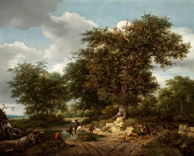 The Great Oak ، 1652 بواسطة جاكوب فان روزديل