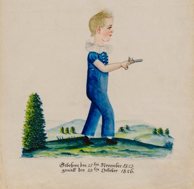 صورة لإدوارد موسر ، ١٨٢٦. بواسطة يعقوب مانتل