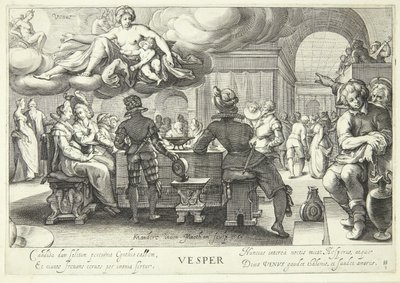 مساءا وقت الزهرة بواسطة Karel van Mander I
