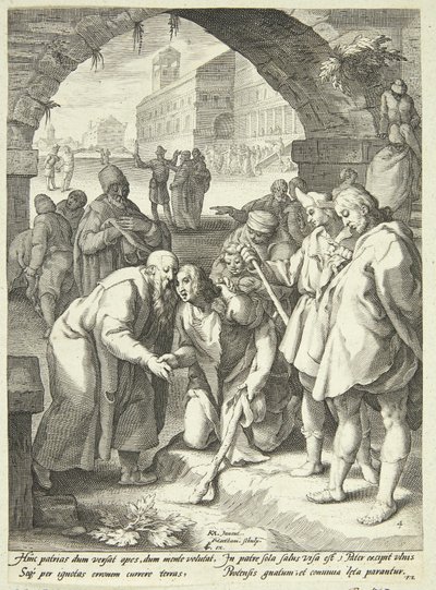 عودة الابن الضال بواسطة Karel van Mander I