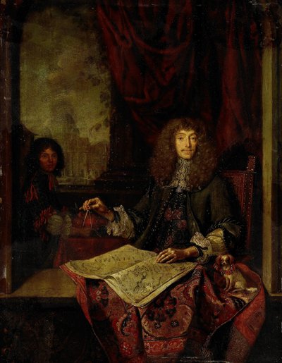 صورة لكاريل كوينا (1622-89) ، فارس القبر المقدس ومستكشف آسيا المولود في أمستردام بواسطة يعقوب Toorenvliet