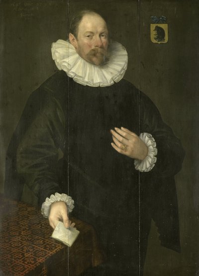 صورة لبولوس كورنليز فان بيريستين (1548-1625)، رئيس بلدية دلفت بواسطة يعقوب ويليمز. دلف (أنا)