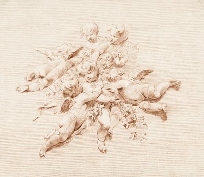 جماعة من الملائكة. بواسطة يعقوب دي فيت