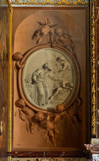 إبراهيم يضحي بابنه إسحاق بواسطة يعقوب دي فيت