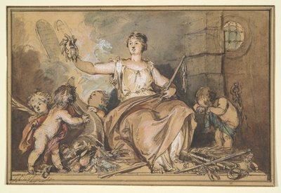 رمزية الحرب والسلام بواسطة Jacob de Wit