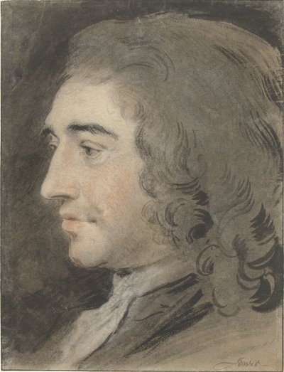 صورة الرجل إلى اليسار بواسطة يعقوب دي فيت