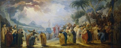 موسى يختار السبعين شيخا بواسطة Jacob de Wit