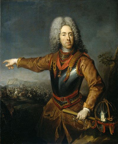 صورة للأمير يوجين من سافوي 1663-1736 ، 1718 بواسطة يعقوب فان شوبن