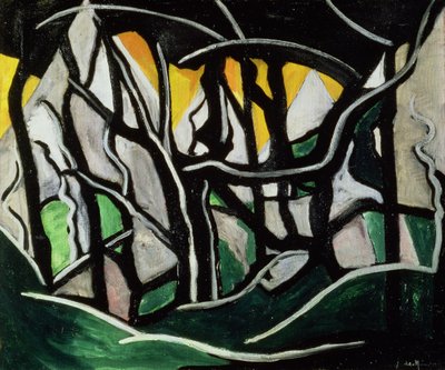 مناظر طبيعية ، 1915 بواسطة Jacoba Berendina van Heemskerck van Beest