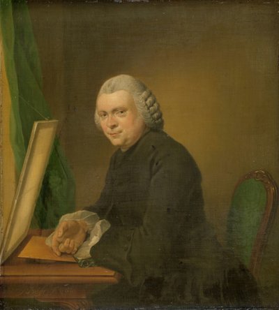 صورة لكورنيليس بلوس فان أمستل كورنيليس بلوس فان أمستل (1726-98). جامع التحف الفنية بواسطة جاكوبس يشتري