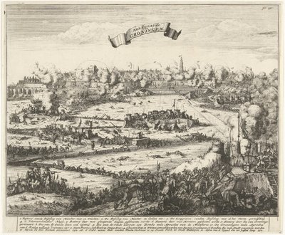 حصار جرونينجن 1672 حصار جرونينجن (العنوان على الكائن) بواسطة جاكوبوس هاروين