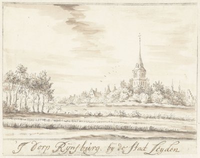 قرية Rijnsburg بواسطة Jacobus Stellingwerff