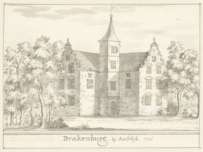 قلعة Drakenburg بالقرب من Soestdijk بواسطة Jacobus Stellingwerff