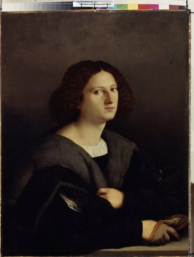 صورة لرجل (صورة لرجل). لوحة جاكوبو بالما إيل فيكيو (العجوز أو الشيخ بواسطة جاكوبو (1480-1528) بالما