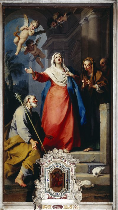 الزيارة (الرسم بواسطة جاكوبو أميجوني