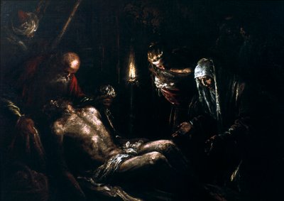 النزول من الصليب ، القرن السادس عشر بواسطة Jacopo Bassano il vecchio