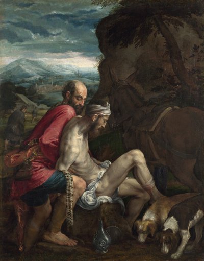 السامري الصالح ، 1562-1563 بواسطة Jacopo Bassano il vecchio