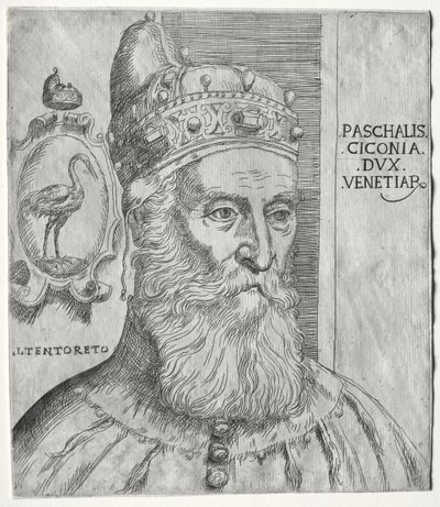 صورة باسكوالي سيكوجنا ، دوج البندقية بواسطة Jacopo Palma il Giovane
