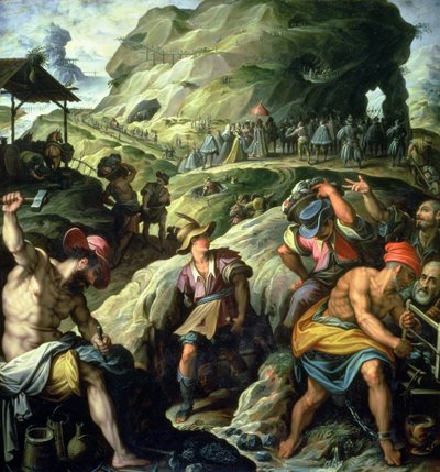 المنجم ، 1572 بواسطة جاكوبو كوسة
