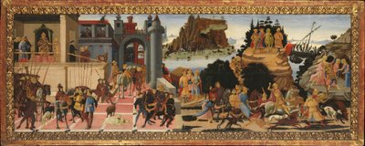 مشاهد من قصة رواد الفضاء ، كاليفورنيا. 1465. بواسطة Jacopo del Sellaio