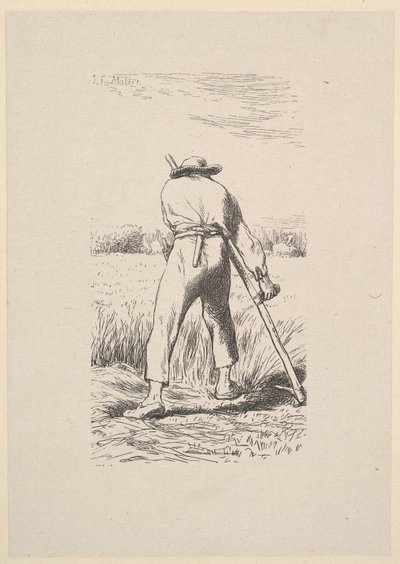 حصادة القمح ، 1853. بواسطة جاك أدريان لافييل