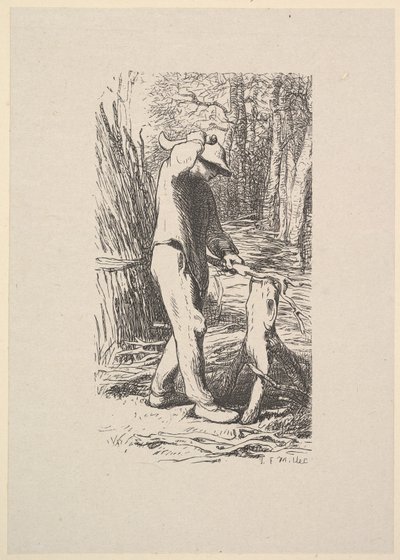 الحطاب صنع الشاذ ، 1853. بواسطة جاك أدريان لافييل
