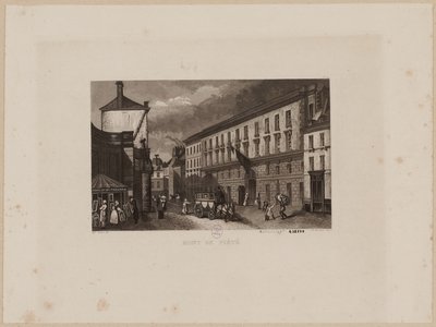 Mont de Piété ، قبل عام 1864 (aquatint) بواسطة جاك ألفونس (بعد) تيستارد