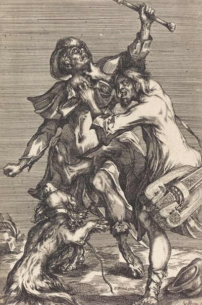 محاربة المتسولين. بواسطة جاك بيلانج