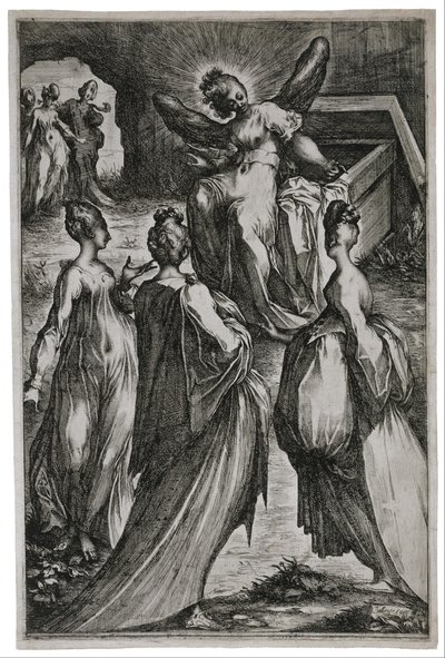 النساء المقدسات في القبر بواسطة جاك بيلانج