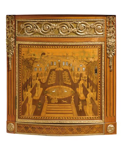 تفاصيل صوان لويس السادس عشر ، 1770-75 بواسطة جاك بيركل