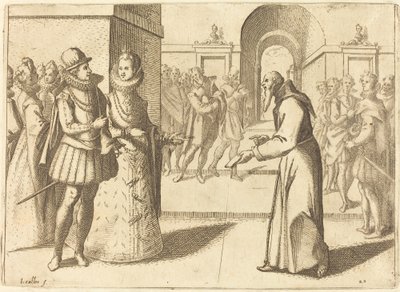 رسالة شكر من كابوشيو لملك بافاريا ، 1612. بواسطة جاك كالوت