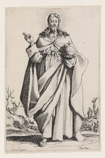 المسيح من Les Grands Apôtres (الرسل الكبار) 1631 بواسطة جاك كالوت