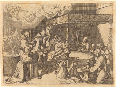 وفاة الملكة عام 1612. بواسطة جاك كالوت