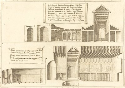 ارتفاع الكنائس بما في ذلك المهد ، 1619. بواسطة جاك كالوت