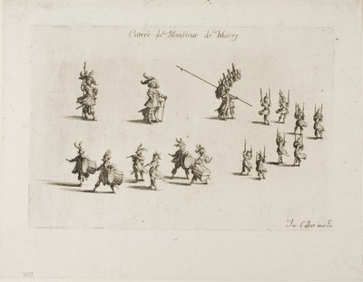 دخول M. de Macey من The Combat at the Barrier بواسطة جاك كالوت