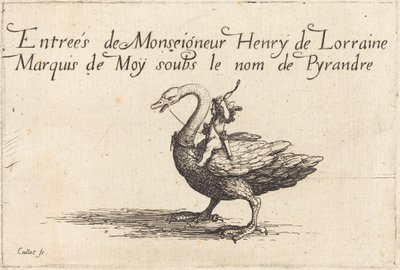 دخول Monseigneur Henry de Lorraine ، Marquis de Moy ، تحت اسم Pirandre بواسطة جاك كالوت