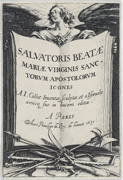 صورة من Les Grands Apôtres (الرسل الكبار) ، 1631 بواسطة جاك كالوت