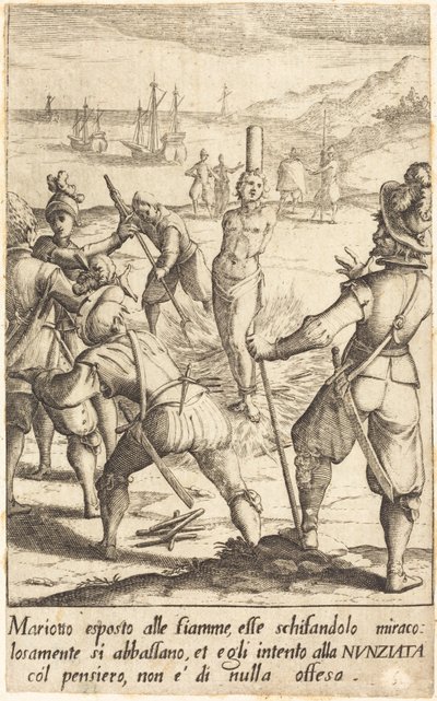 ماريوتو ، 1619. بواسطة جاك كالوت