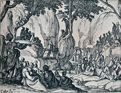 رقم III. -سانت. جون الوعظ ، 1635 ، 1924 بواسطة جاك كالوت