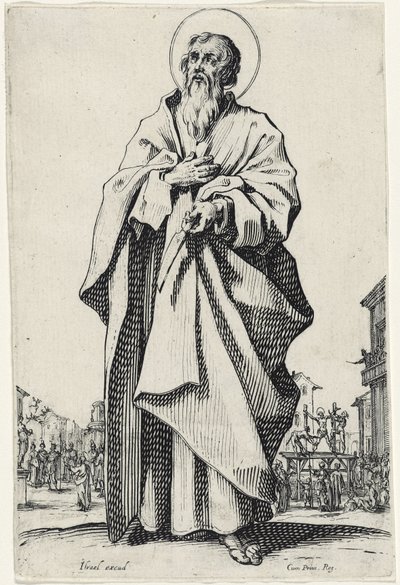 سان بارثولوميو من Les Grands Apôtres (الرسل الكبار) ، 1631 بواسطة جاك كالوت