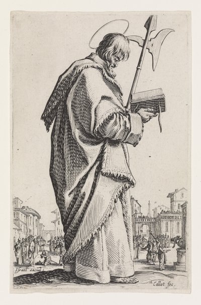 سانت ماتياس من Les Grands Apôtres (الرسل الكبار) ، 1631 بواسطة جاك كالوت