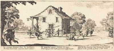 مشهد النهب ، ج. 1633. بواسطة جاك كالوت