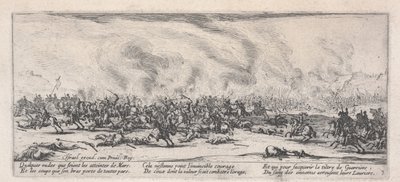 The Battle (La Bataille) ، من بؤس الحرب بواسطة جاك كالوت