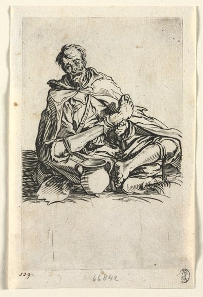 المتسولون: Malingerer ، ج. 1623. بواسطة جاك كالوت