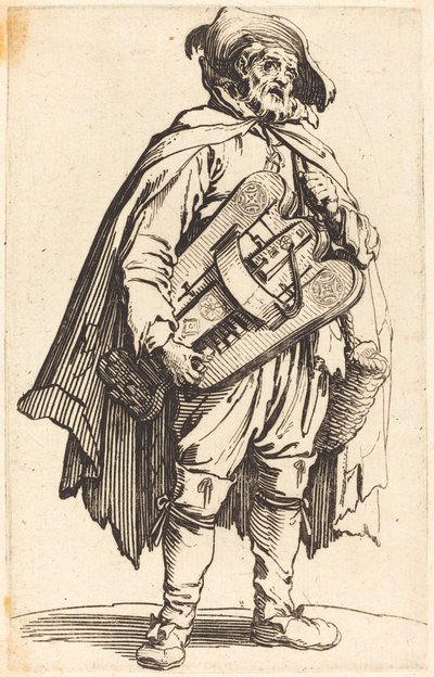 لاعب Hurdy-Gurdy بواسطة جاك كالوت